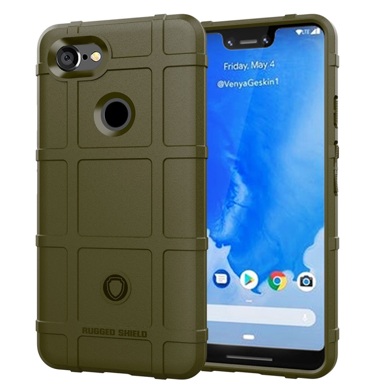 

Full Coverage Shockproof TPU Case for Google Pixel 3 XL(Green)