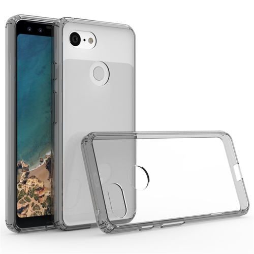 

Scratchproof TPU + Acrylic Protective Case for Google Pixel 3(Grey)