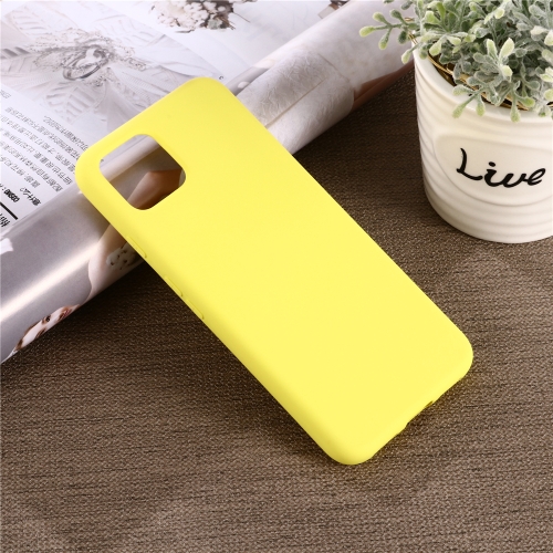 

Solid Color Liquid Silicone Shockproof Full Coverage Case for Google Pixel 4XL (Yellow)