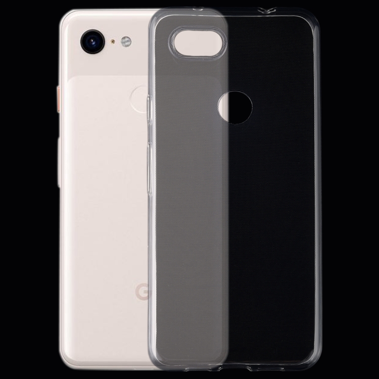 

0.75mm Ultrathin Transparent TPU Soft Protective Case for Google Pixel 3 Lite