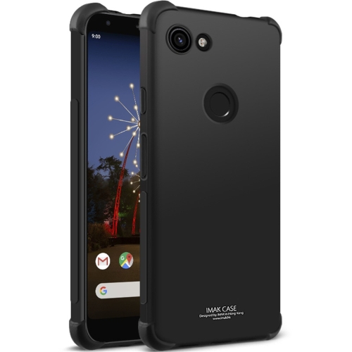 

IMAK All-inclusive Shockproof Airbag TPU Case for Google Pixel 3a XL, with Screen Protector(Black)