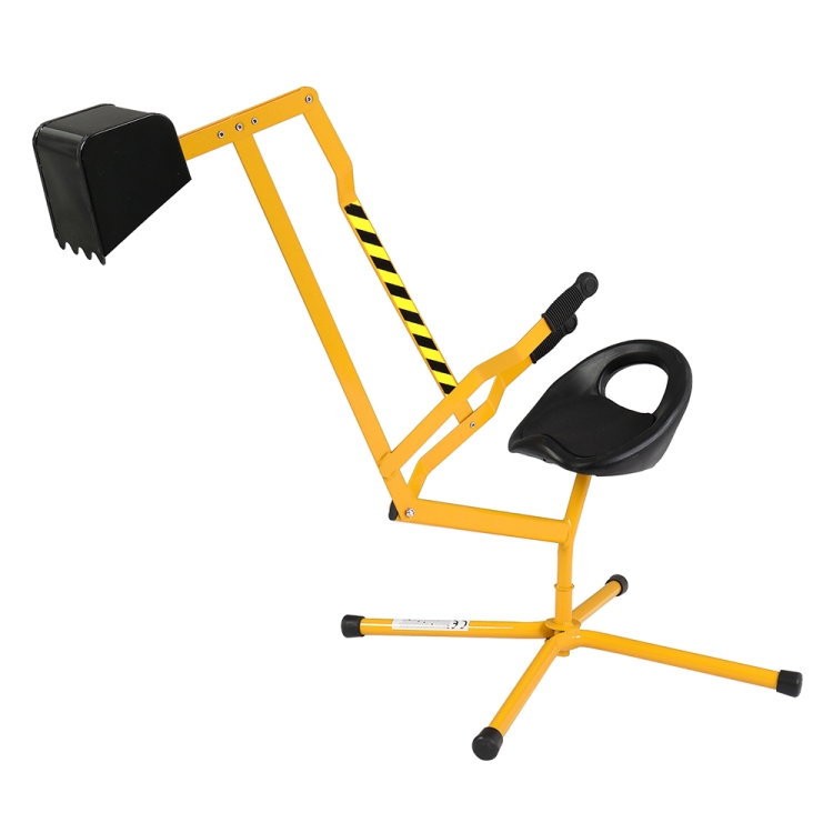 

[US Warehouse] Outdoor Kids Sand Digger Ride with 360 Degree Rotatable Seat & Metal Base, Size: 121x43x77cm