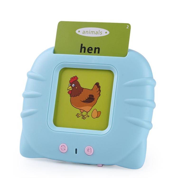 

V7 Children Early Education English Chinese Cards Learning Machine (Blue)