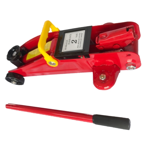 

[US Warehouse] Steel Mini Portable Horizontal Jack Car Repair Tool, Bearable Weight: 2 Ton