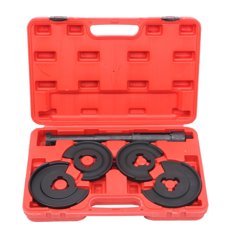 

[US Warehouse] 5 in 1 Shock Absorber Coil Spring Compressor Set for Mercedes Benz(Red)