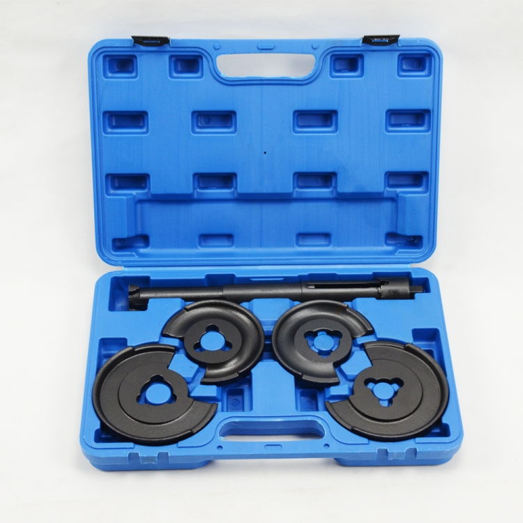 

[US Warehouse] 5 in 1 Shock Absorber Coil Spring Compressor Set for Mercedes Benz(Blue)