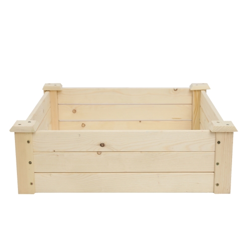 

[US Warehouse] Wooden Planting Frame Ground Type, Size: 61x61x20cm