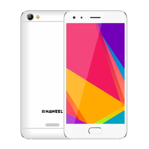 

HAWEEL H1, 1GB+8GB, Network: 3G, 5.0 inch Android 6.0 MTK6580 Quad Core 1.2GHz, 2300mAh Capacity Battery(White)