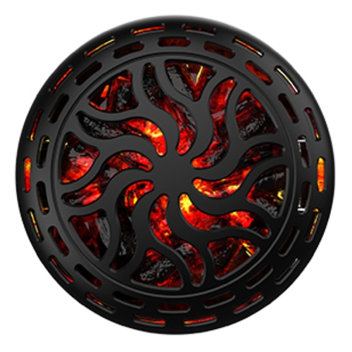 

N9 3600mAh 6.5W Portable Aluminum Alloy Round Hand Warmer(Black)