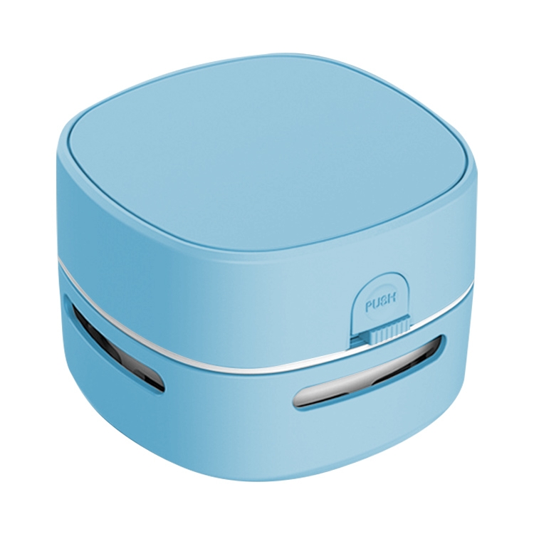 

3W Hardcover Battery Style Portable Handheld Wireless Mini Desktop Vacuum Cleaner(Blue)