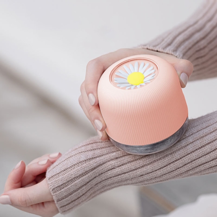 

Daisy Pattern Home USB Clothes Hair Ball Trimmer Rechargeable USB Electric Ball Remover (Pink)