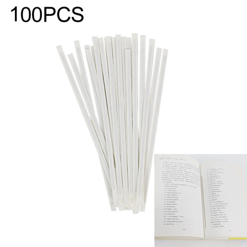

1000 PCS 10cm Iron-based EM Anti-Theft Double Sided Magnetic Strip for Book Security