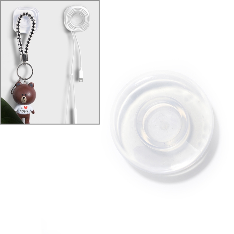 

KUULAA KL-O07 Circle Shape Nano Seamless Double-sided Transparent Universal Sticker