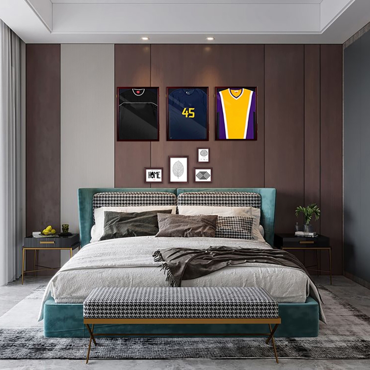 

[US Warehouse] Wooden Wall-mounted Commemorative Clothing Storage Box with Iron Hanger, Size: 31.7 x 23.7 inch