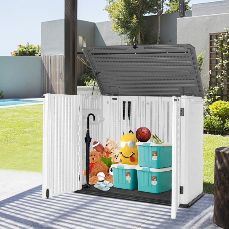 

[US Warehouse] Plastic Courtyard Storage Box, Size: 50 x 41 x 29 inch