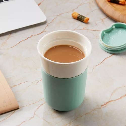 

Original Xiaomi Youpin BergHoff 330ml Ceramic Coffee Cup (Mint Green)