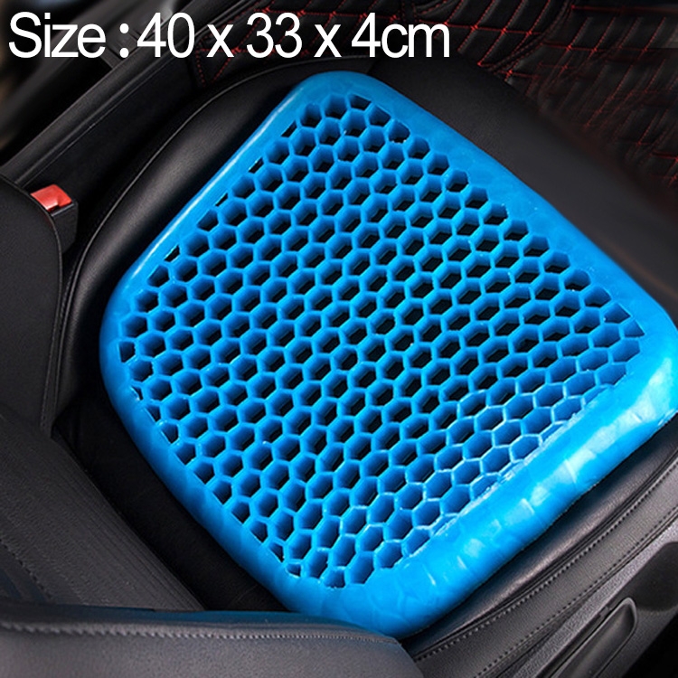 

Summer TPE Honeycomb Cool Breathable Chair Cushion Car Office Seat Cushion, Size: 40 x 33 x 4cm