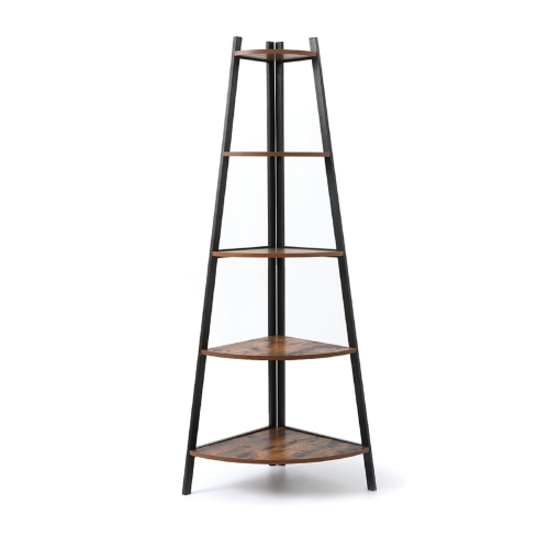 

[US Warehouse] A-shaped Industrial Corner Ladder Frame with 5-layer Storage Rack, Size: 47.5x47.5x160.5cm