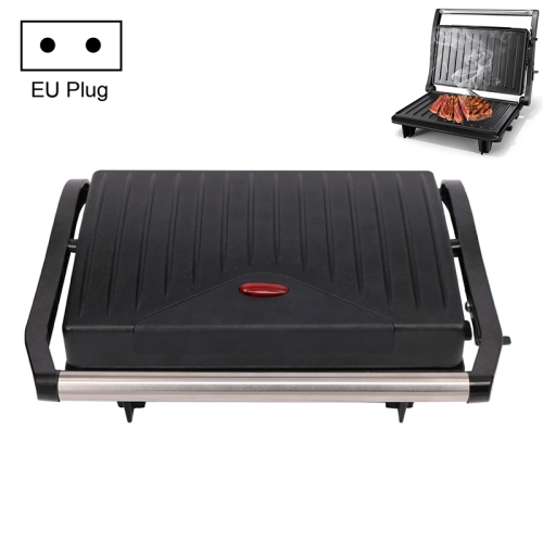 

Household Electric Oven Smoke-free Steak Roaster Breakfast Machine Bread Hamburger Frying Machine Barbecue Grill Machine, EU Plug