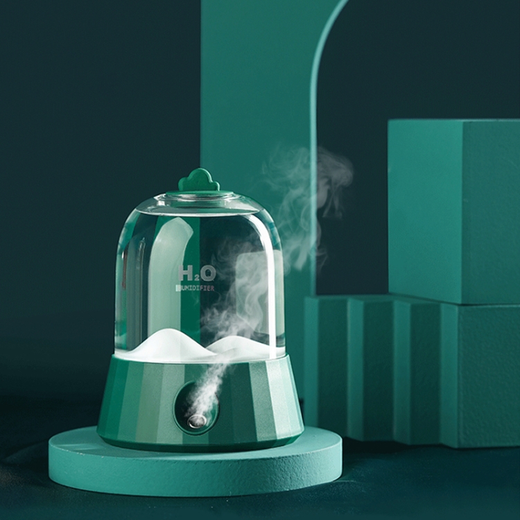 

Mini Desktop Yunshan Humidifier, Style: Rechargeable (Green)