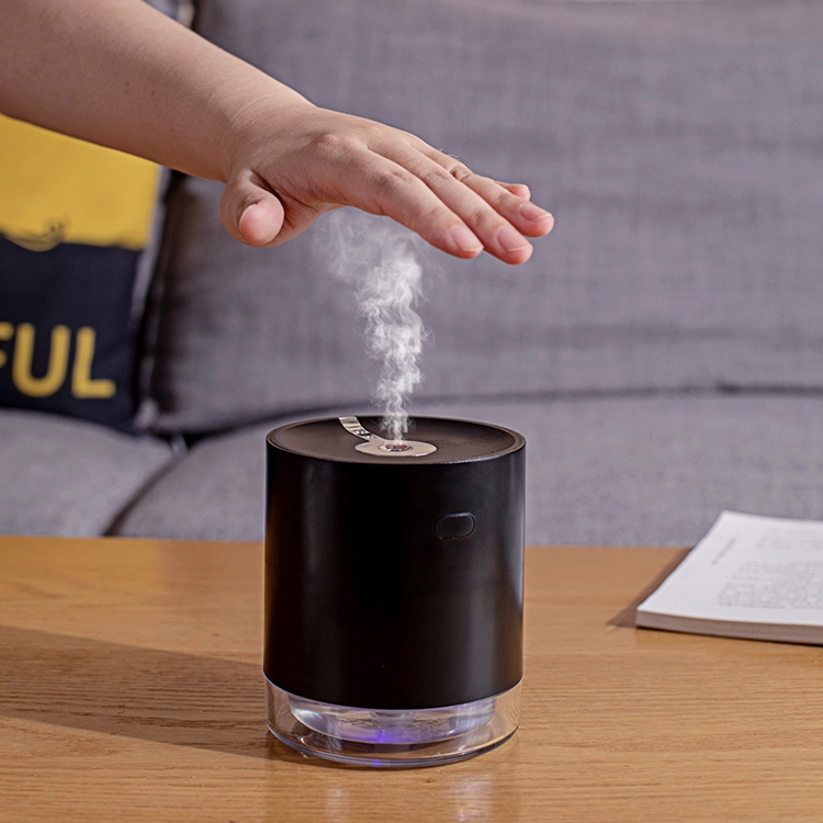 

USB Smart Induction Ultrasonic Spray Humidifier with LED Indicator (Black)