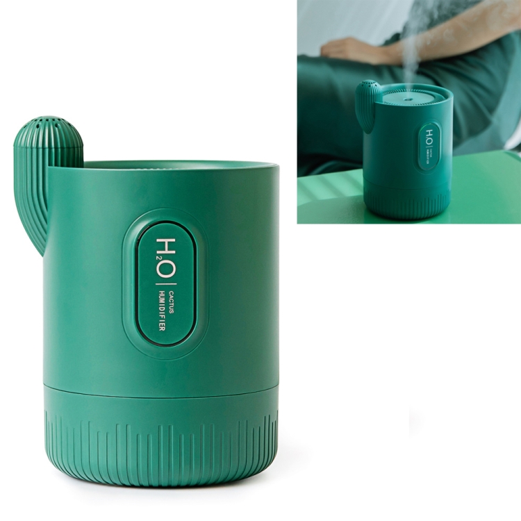 

Cactus USB Mini Aroma Diffuser, Capacity: 330ml (Green)