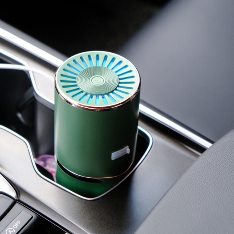 

CZ-F16 DC 5V Aromatherapy Air Purifier Smart Car Air Purifier (Green)