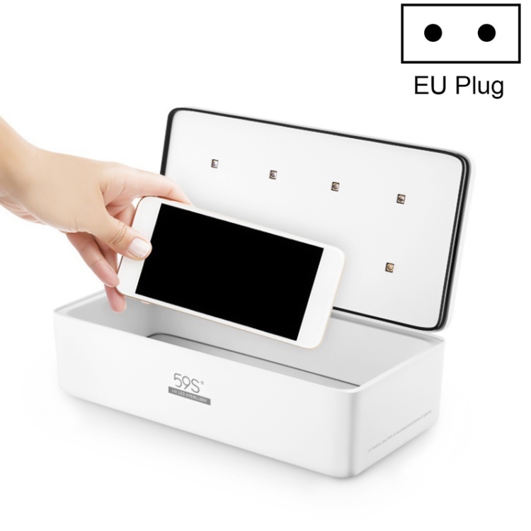 

Original Xiaomi 59 Seconds S2 UV Disinfection Box Household Beauty Manicure And Eyelash Disinfection Tools, Plug Type: EU Plug
