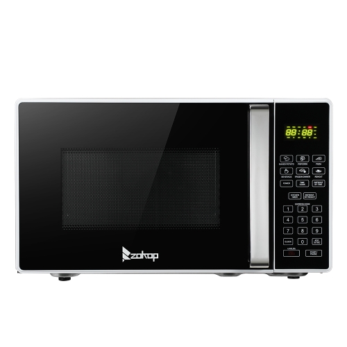 

[US Warehouse] 120V / 60Hz 900W 0.9Cuft Conventional Microwave Oven with LED Display & Silver Handle, Plug Type: US Plug