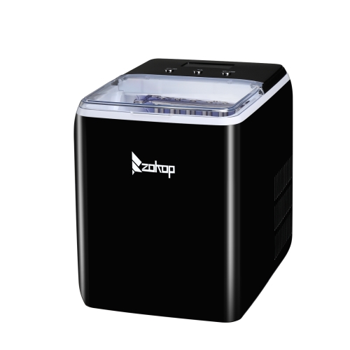 

[US Warehouse] Zokop 120V 150W Portable Household Ice Maker, US Plug (Black)