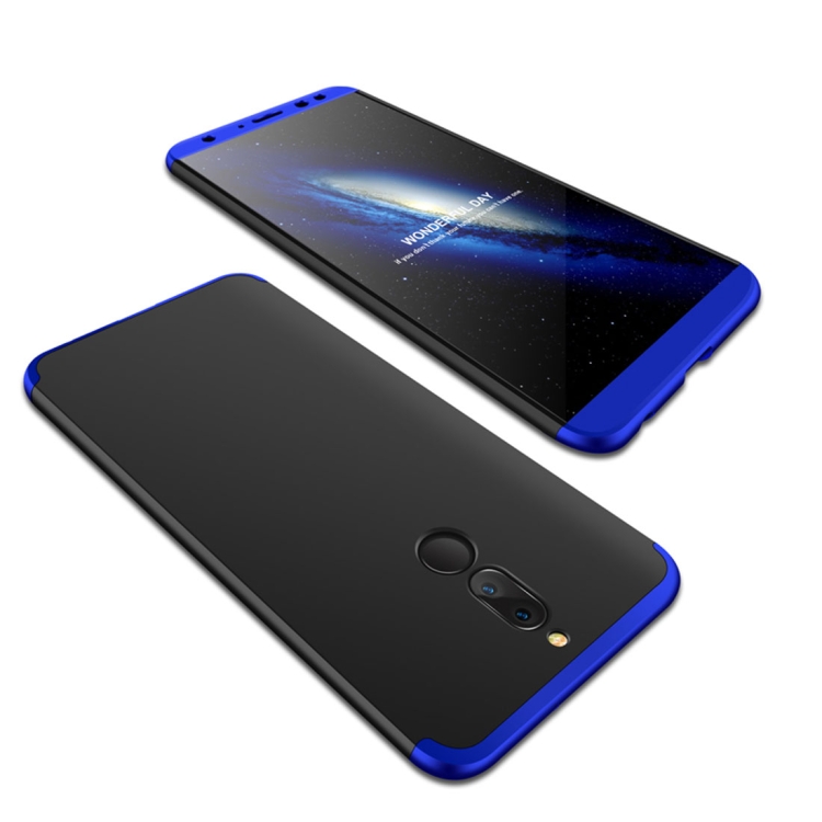 

GKK PC Three Stage Splicing 360 Degrees Full Coverage Protective Back Cover Case for Huawei Mate 10 Lite