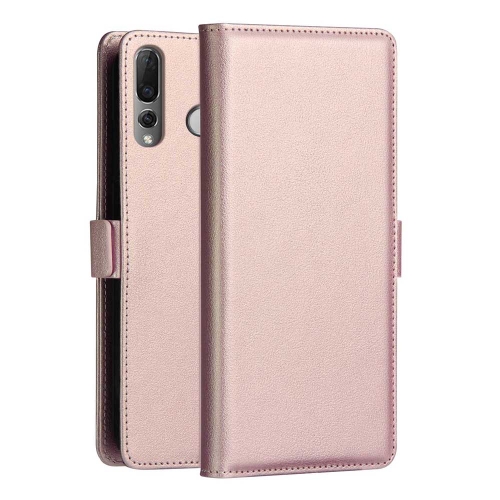 

DZGOGO MILO Series PC + PU Horizontal Flip Leather Case for Huawei Nova 4, with Holder & Card Slot & Wallet (Rose Gold)