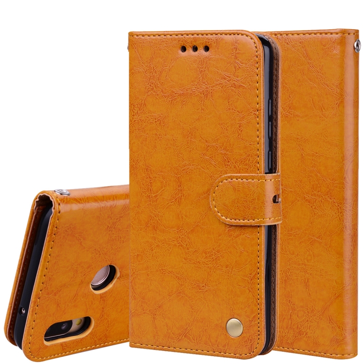 For Huawei P20 Lite Business Style Oil Wax Texture Horizontal Flip Leather Case with Holder & Card Slots & Wallet(Brown)
For Huawei P20 Lite Business Style Oil Wax Texture Horizontal Flip Leather Case with Holder & Card Slots & Wallet(Brown)