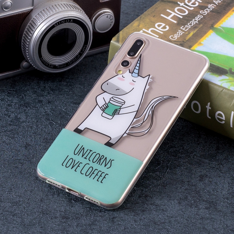 

Unicorn Pattern Soft TPU Case for Huawei P20 Pro