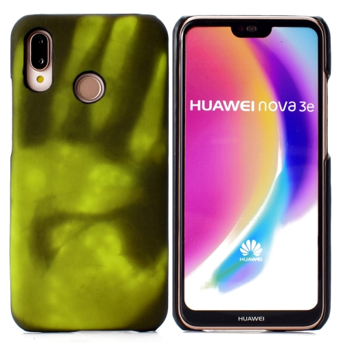 

Paste Skin + PC Thermal Sensor Discoloration Case for Huawei P20 Lite