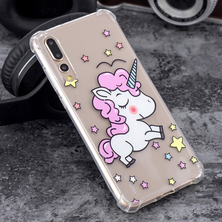 

Star Unicorn Pattern Oil Embossed TPU Case for Huawei P20 Pro