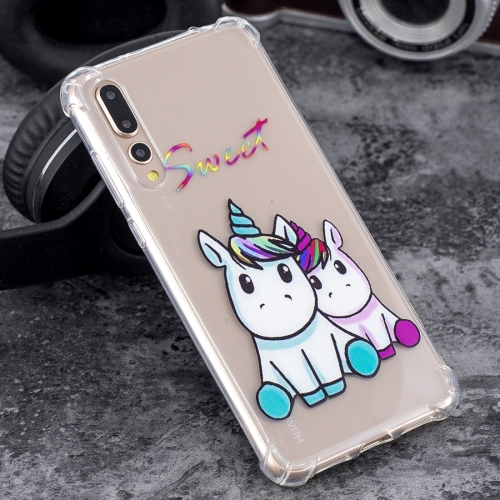 

Sweet Pattern Oil Embossed TPU Case for Huawei P20 Pro