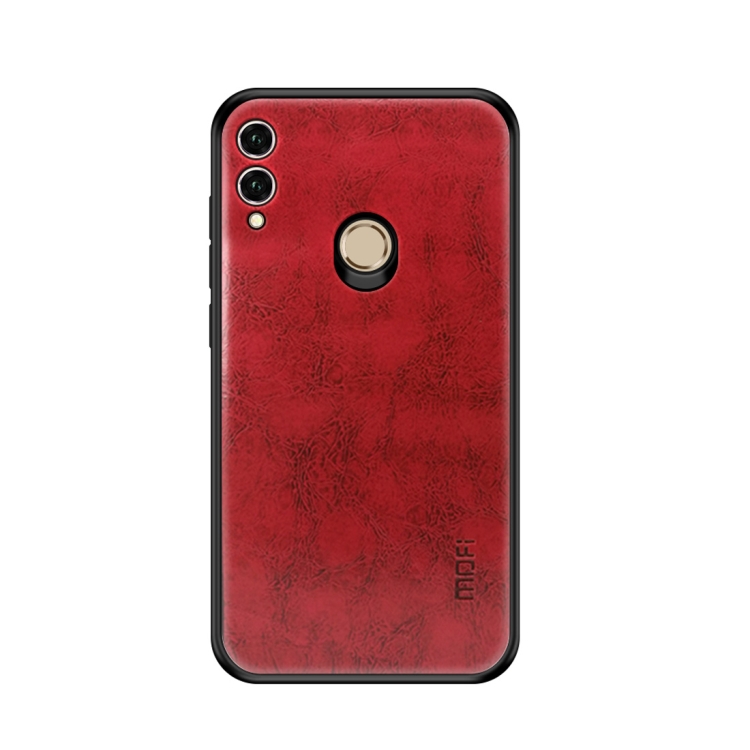 

MOFI Shockproof TPU + PC + Leather Pasted Case for Huawei Honor 8X(Red)