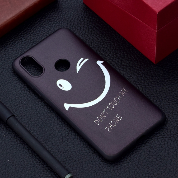 

Painted Soft TPU Protective Case For Huawei nova 3i / P Smart+(Smiling Face)
