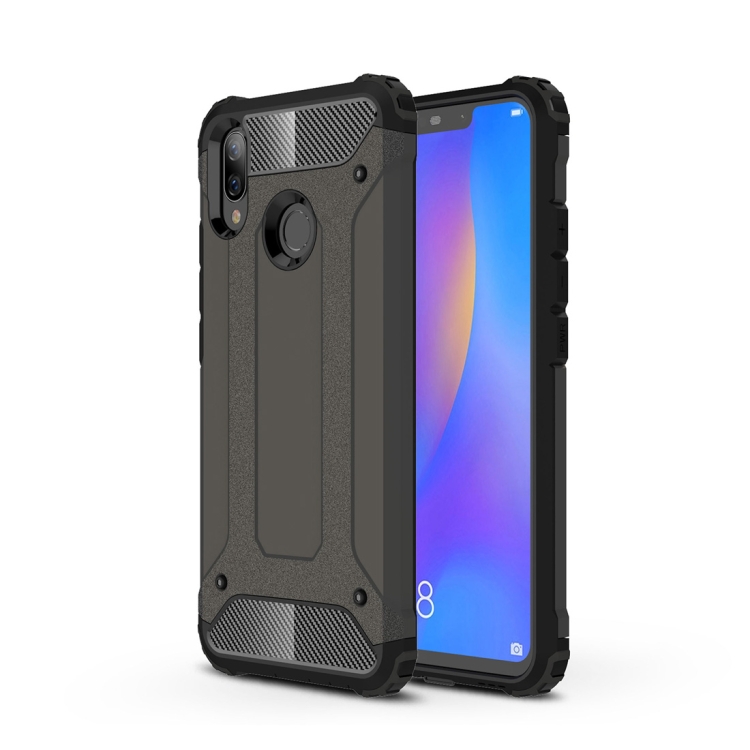 

Diamond Armor PC + TPU Heat Dissipation Protective Case for Huawei Nova 3i (Bronze)