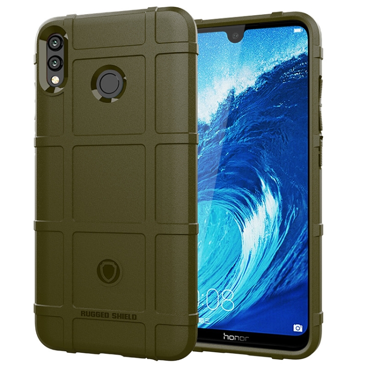 

Full Coverage Shockproof TPU Case for Huawei Y9 (2019)(Army Green)