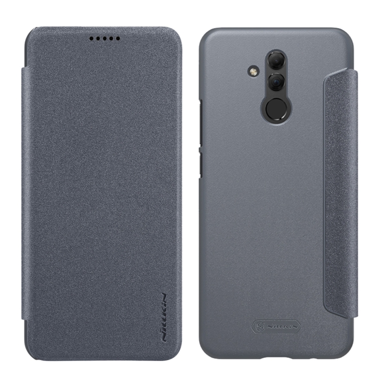 

NILLKIN Frosted Texture Horizontal Flip Leather Case for Huawei Mate 20 Lite / Maimang 7(Grey)