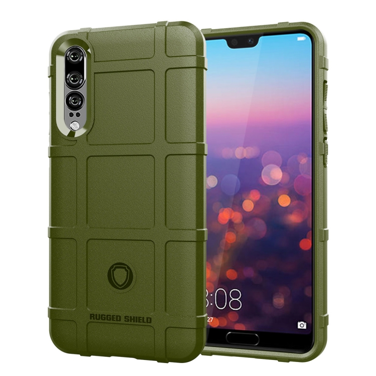 

Full Coverage Shockproof TPU Case for Huawei P20 Pro (Green)