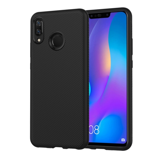 

lenuo Leshen Series Stripe Texture TPU Case for Huawei Y9 (2019) / Enjoy 9 Plus(Black)