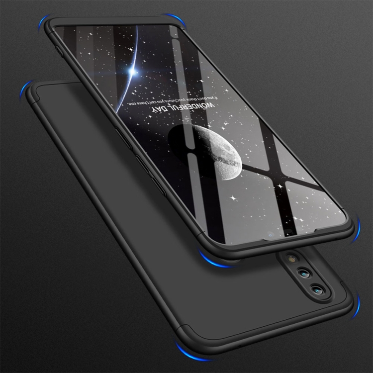

GKK Three Stage Splicing Full Coverage PC Case for Huawei Honor 8X (Black)