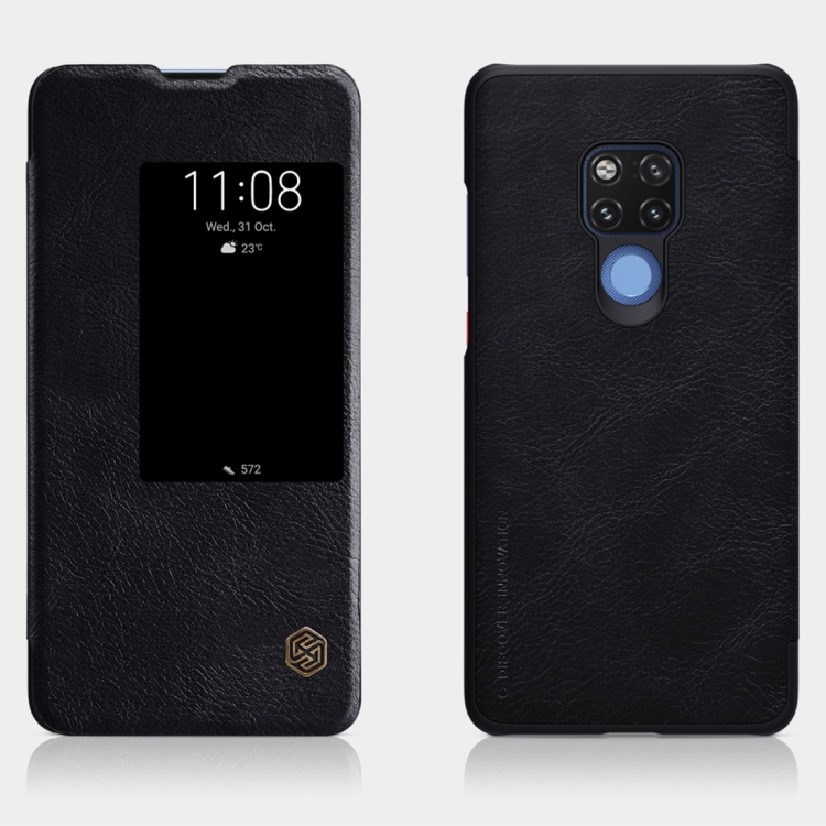 

NILLKIN Crazy Horse Texture Horizontal Flip Leather Case for Huawei Mate 20 X , with Card Slot (Black)