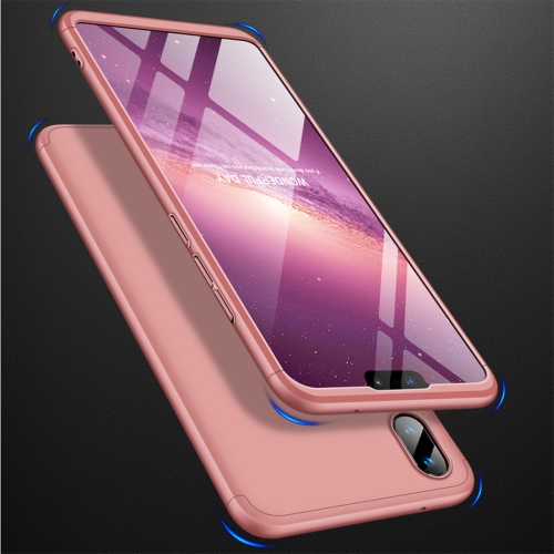 

GKK Three Stage Splicing Full Coverage PC Case for Huawei Y9 (2019) (Rose Gold)