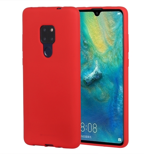 

MERCURY GOOSPERY SOFT FEELING Solid Color Dropproof TPU Protective Case for Huawei Mate 20(Red)
