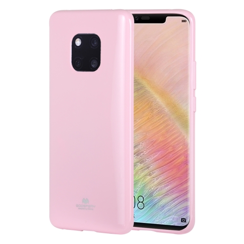 

MERCURY GOOSPERY PEARL JELLY TPU Anti-fall and Scratch Case for Huawei Mate 20 Pro (Pink)