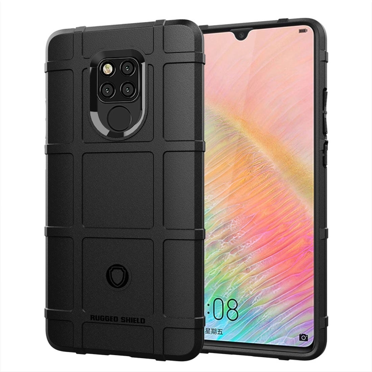 

Shockproof Full Coverage Silicone Case for Huawei Mate 20X Protector Cover (Black)